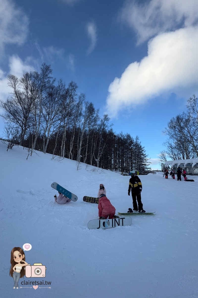 美黛子遊日本【滑雪篇】手稻滑雪場初體驗,零經驗新手跟著錢錢教練兩天學會單板 - 第11張圖 美黛子遊日本【滑雪篇】手稻滑雪場初體驗,零經驗新手跟著錢錢教練兩天學會單板
