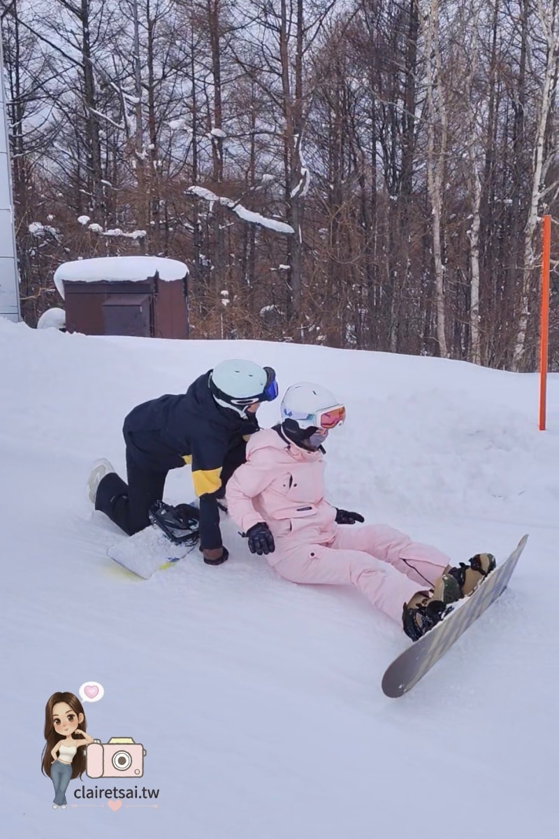 美黛子遊日本【滑雪篇】手稻滑雪場初體驗,零經驗新手跟著錢錢教練兩天學會單板 - 第21張圖 美黛子遊日本【滑雪篇】手稻滑雪場初體驗,零經驗新手跟著錢錢教練兩天學會單板