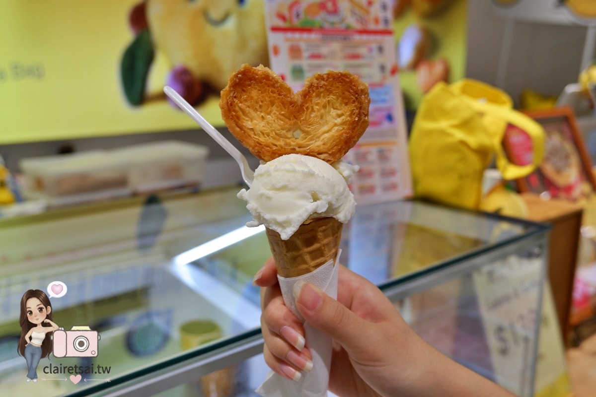 台中美食｜法米法式甜點 LaLaport 快閃櫃：必買超萌檸檬寶寶小提袋、義式冰淇淋與經典雲朵檸檬塔
