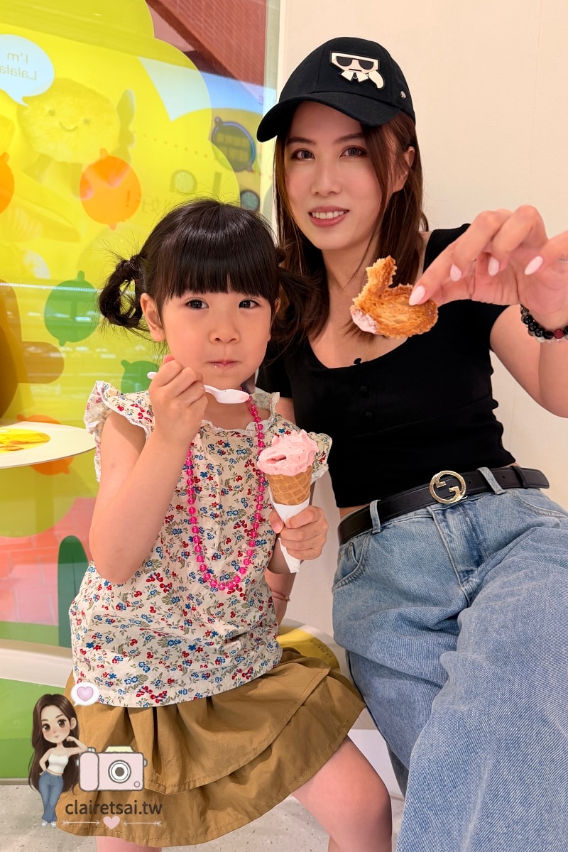 台中美食｜法米法式甜點 LaLaport 快閃櫃：必買超萌檸檬寶寶小提袋、義式冰淇淋與經典雲朵檸檬塔